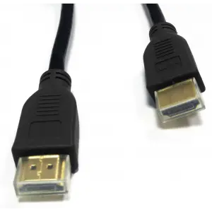 Beek HDMI 1.4 Kablo, HDMI Erkek <-> HDMI Erkek, 4K X 2K@30Hz, Altın Kaplama, 1 metre<br>Beek HDMI1.4 M/M,4K X 2K@30Hz,Gold,1M