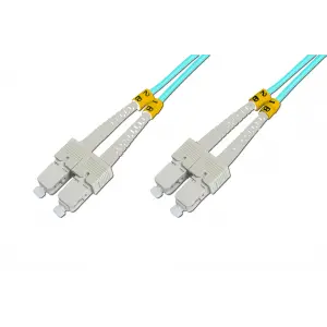 Beek SC - SC Fiber Optik Patch Kablo, Multimode OM 3 50/125 Duplex, 3.0mm, LSZH, 10 metre