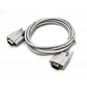 Beek Seri Kablosu, DB9 Erkek  DB 9 Erkek, 5 metre, Bej RenkBeek DB9 M/M,beige,5M