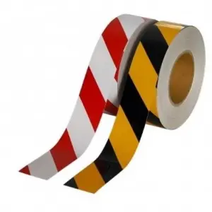 Çift Renk Reflektif Bant 100mm x 23mt