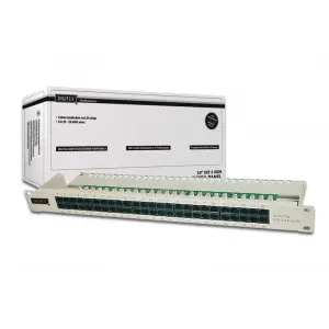 Digitus 19 Inch 50 port CAT-3 ISDN Patch Panel, Zırhsız