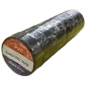 Elektrik İzole Bant Bant Elektrikçi Bantı 19mmx10yrd 1 paket (10adet)
