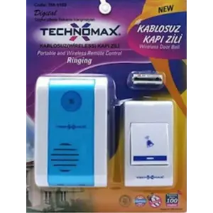 Kablosuz 100 MT Mesafeli Kapı Zili