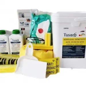 Kimyasal Döküntü Temizleme Acil Durum Kiti
