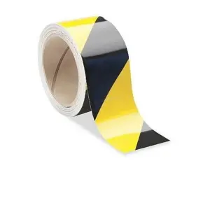 Sarı-Siyah Reflektif Bant 50mm x 46mt