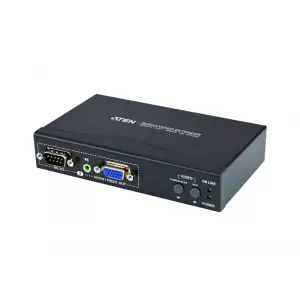 Ses / VGA Görüntü Sinyalı Uzatma Cihazı, Uzak Ünite, Hoparlör bağlantı desteği, 150 metre