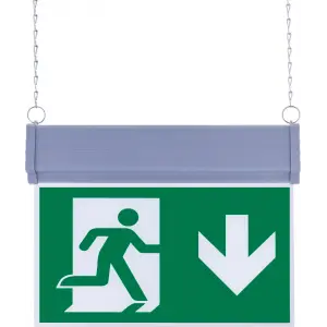 SG051-A1 Çift Yönlü Acil Yönlendirme Armatürü (Zincirli) Aşağı