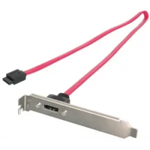 Slotbracket, 1 Serial ATA (SATA) Port ile