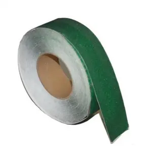 Yeşil Merdiven Ve Zemin Kaydırmaz Kaymaz Bant 50mm x 25mt