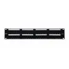 Beek 48 Port Cat6 UTP Patch Panel, 8P8C, Altın Kontak, LSA, 2U, zırhsız/unshielded, kablo tutuculu<br>Beek 48 Port Cat6 UTP Patch Panel, 8P8C, Gold contact,LSA, 2U, unshielded, with cable holde