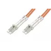 Beek LC-LC Fiber Optik Patch Kablo, Multimode OM 2 50/125 Duplex, 3.0mm, 25 metre