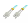 Beek SC - SC Fiber Optik Patch Kablo, Multimode OM 3 50/125 Duplex, 3.0mm, LSZH, 15 metre