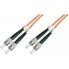 Beek ST-ST Fiber Optik Patch Kablo, Multimode OM 1 62.5/125 Duplex, 3.0mm, LSZH, 5 metre