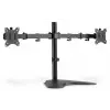 Digitus Çift Ekran Taşıyabilen Askı Aparatı, Maksimum 15 inç ile 32 inç Ekran, Yukarı Aşağı Hareket 45 Derece, Dönüş Açısı 360 Derece, Maksimum Yük Kapasitesi 2 x 8kg, VESA 100 x 100mm, siyah renk<