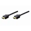 Digitus HDMI High Speed with Ethernet Bağlantı Kablosu (HDMI 1.3), Full HD, 1080p, HDMI Tip A Erkek - HDMI Tip A Erkek, 5 metre, çift kat zırhlı, altın kaplama, siyah renk