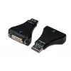 DisplayPort (DP) <-> DVI-I  Adaptörü, DP Erkek - DVI-I (24+5) Dişi