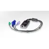 PS/2 KVM Adaptörü (CPU Modül), maksimum mesafe 40 metre<br>PS/2 VGA KVM Adapter