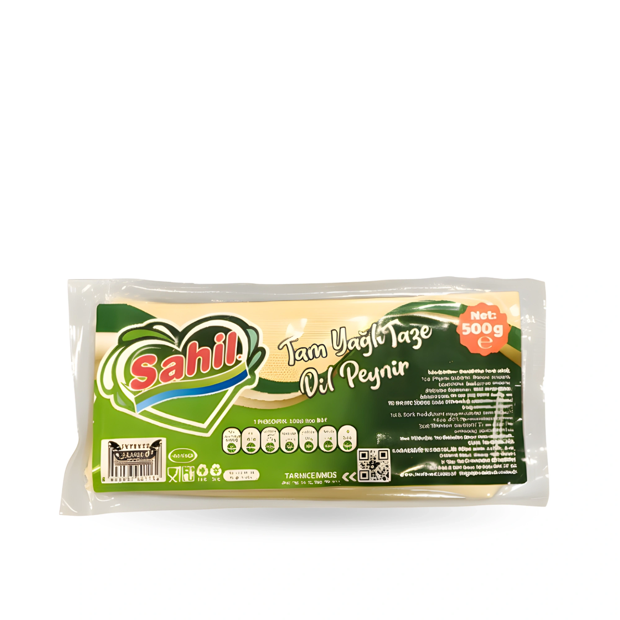 Sahil Tam Yağlı Taze Dil Peynir 500 Gr