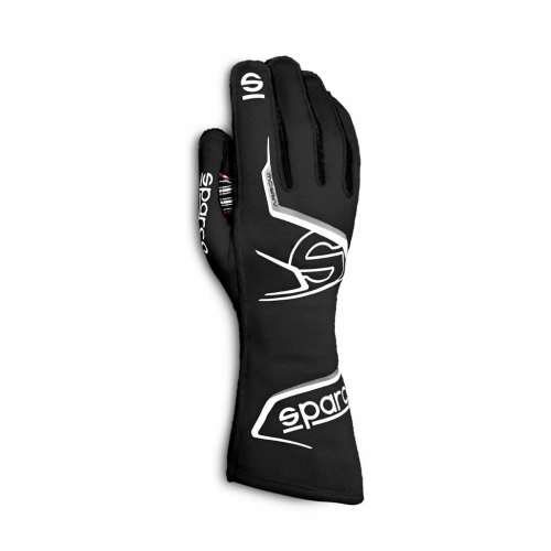 SPARCO ARROW ELDİVEN FİA ONAYLI SİYAH BEYAZ 11  NUMARA