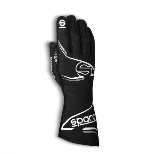 Sparco ARROW+ Fia Onaylı Yarış Eldiveni 9 Numara Siyah S
