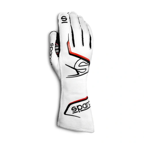 SPARCO ARROW KARTİNG ELDİVENİ BEYAZ SİYAH 7  NUMARA