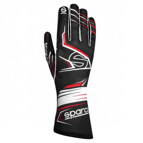 SPARCO ARROW KARTİNG ELDİVENİ SİYAH KIRMIZI 9  NUMARA