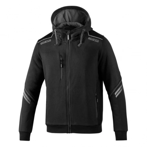 SPARCO Colorado Sweatshirt Kapüşonlu Fermuarlı M Siyah