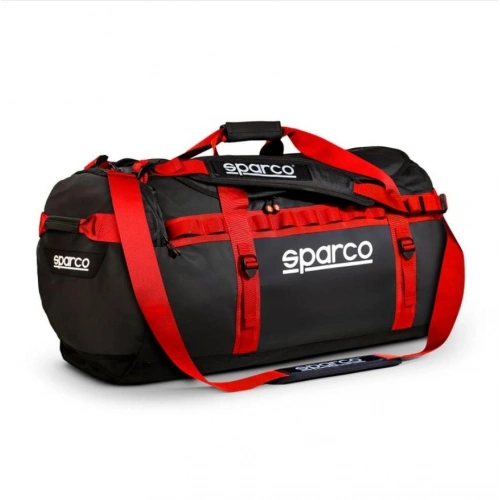 SPARCO Duffel Sport Seyahat Sırt Çantası Kırmızı 016442NRRS