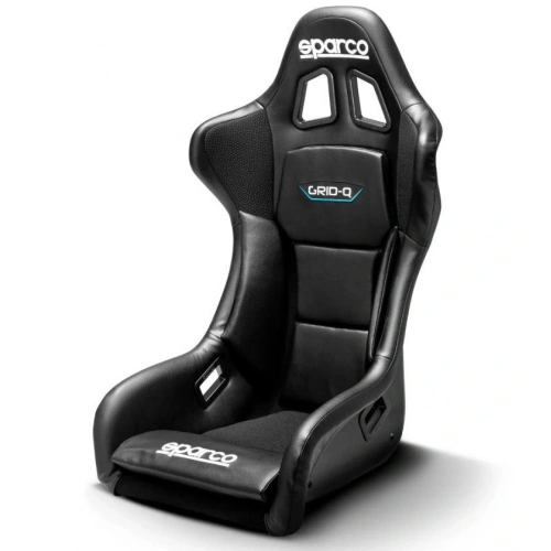 SPARCO GRİD Q DERİ YARIŞ KOLTUĞU FİA ONAYLI SİYAH