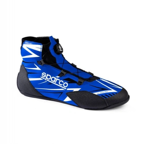 SPARCO K-RAPID 2025 Fia Onaylı Karting Ayakkabısı 43 Numara Mavi