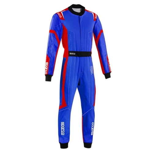 Sparco K48 THUNDER Karting Yarış Tulumu XS Mavi