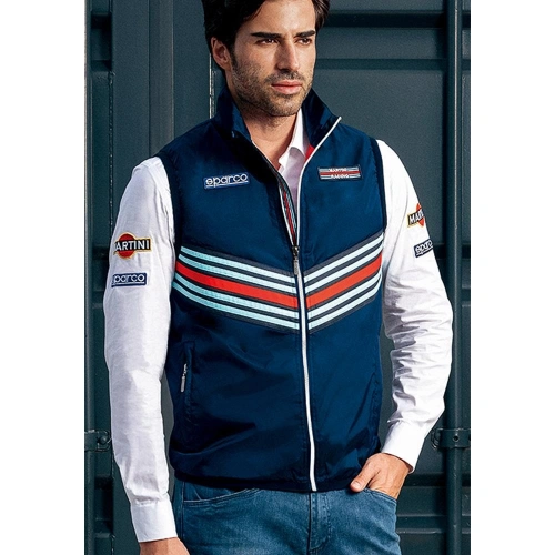 SPARCO MARTİNİ RACİNG GILET LACİVERT YELEK S BEDEN