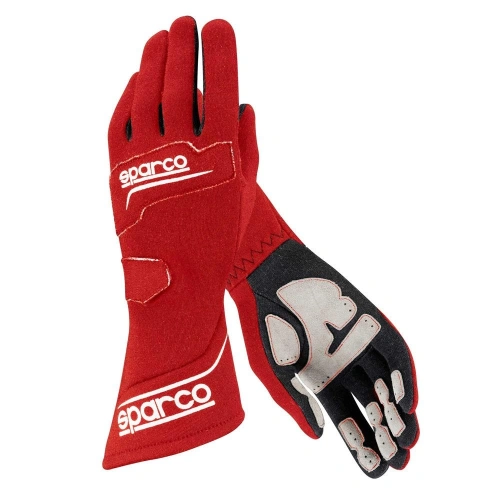 SPARCO RG-4 ELDİVEN FİA ONAYLI BEYAZ SİYAH 9  NUMARA