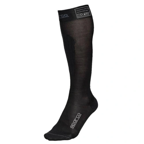 SPARCO RW-7 ÇORAP FİA ONAYLI SİYAH 46  NUMARA
