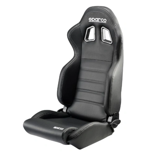 SPARCO Sedile R100 Nero Sky Deri Yarış Koltuğu