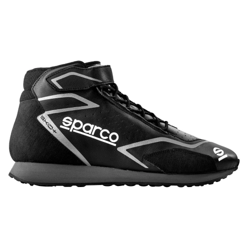 SPARCO SKID PLUS YARIŞ AYAKKABISI FIA ONAYLI SİYAH GRİ 42  NUMARA