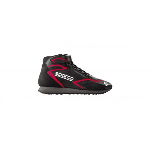 SPARCO SKID PLUS YARIŞ AYAKKABISI FIA ONAYLI SİYAH KIRMIZI 41  NUMARA