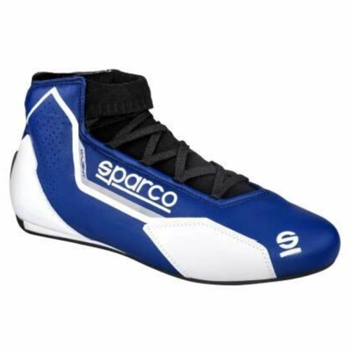 SPARCO X-LIGHT YARIŞ AYAKKABISI FİA ONAYLI LACİVERT BEYAZ 42  NUMARA