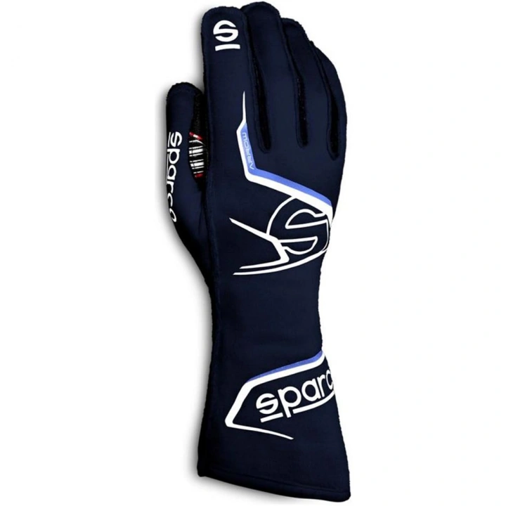 SPARCO ARROW ELDİVEN FİA ONAYLI LACİVERT BEYAZ 10  NUMARA