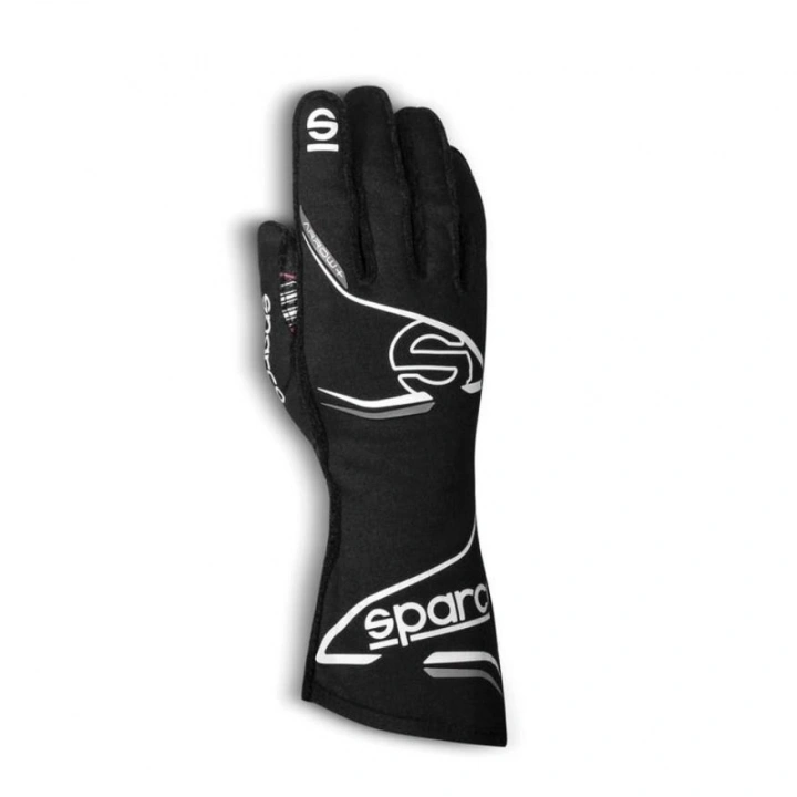 Sparco Arrow+ Fia Onaylı Yarış Eldiveni 10 Numara Siyah (M)
