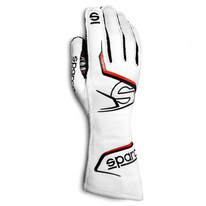 SPARCO ARROW KARTİNG ELDİVENİ BEYAZ SİYAH 12  NUMARA