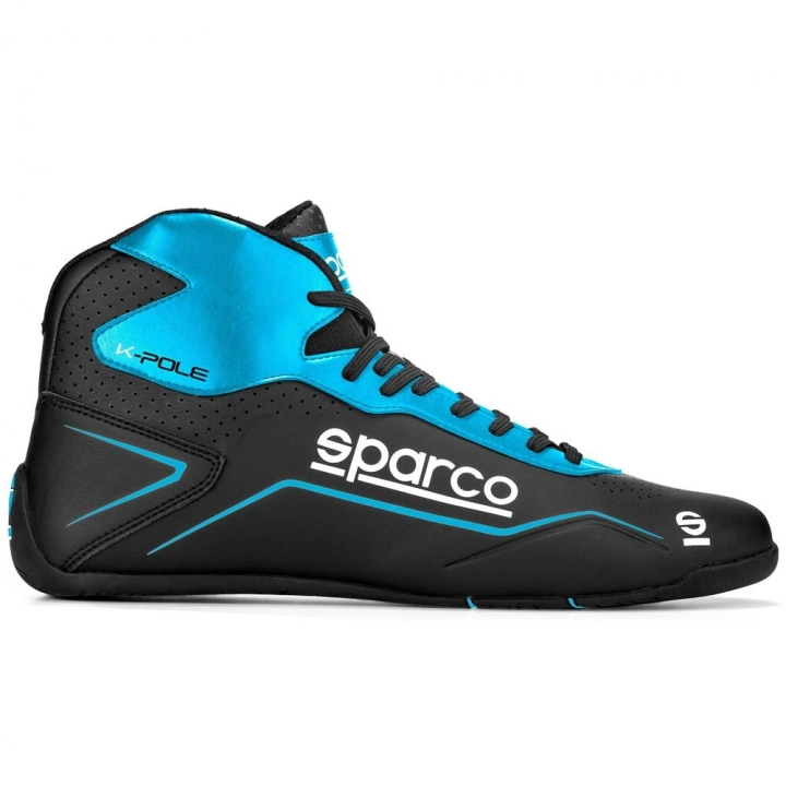 SPARCO K-POLE KARTİNG AYAKKABISI SİYAH MAVİ 37  NUMARA