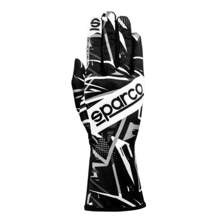 SPARCO K-ROOKIE Karting Eldiveni 11 Numara Siyah L