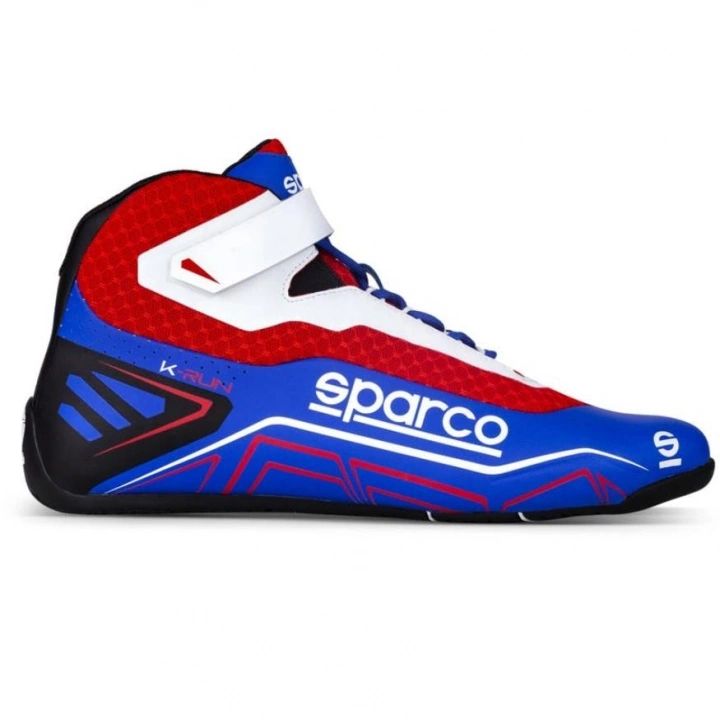 SPARCO K-RUN Karting Gaming Ayakkabısı 35 Numara Mavi Kırmızı