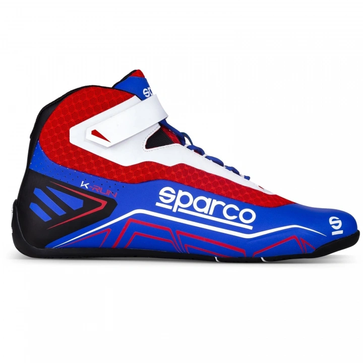 SPARCO K-RUN Karting Gaming Ayakkabısı 36 Numara Mavi Kırmızı