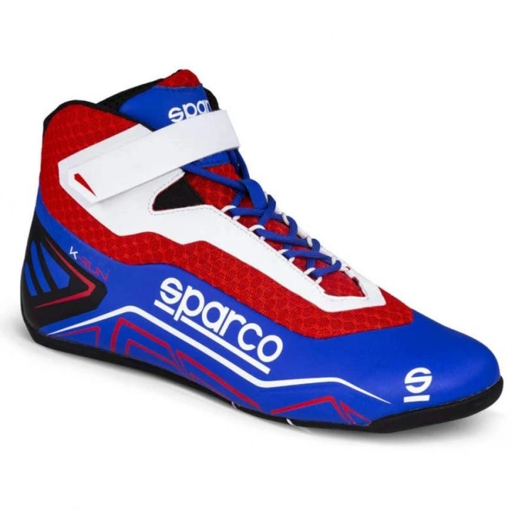 SPARCO K-RUN Karting Gaming Ayakkabısı 41 Numara Mavi Kırmızı