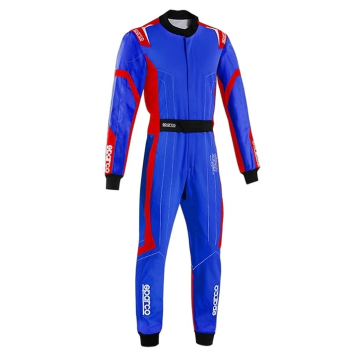 Sparco K48 THUNDER Karting Yarış Tulumu M Mavi