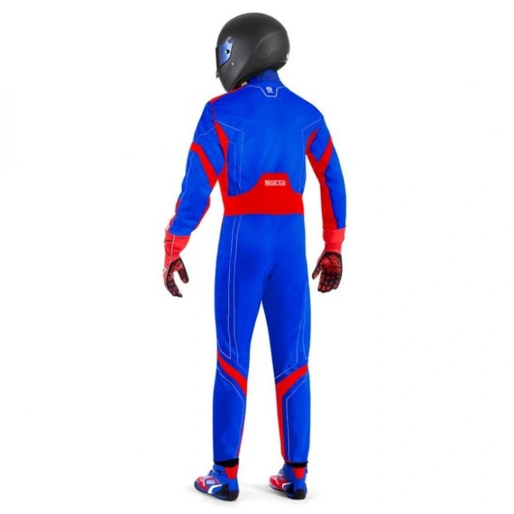 Sparco K48 THUNDER Karting Yarış Tulumu XS Mavi