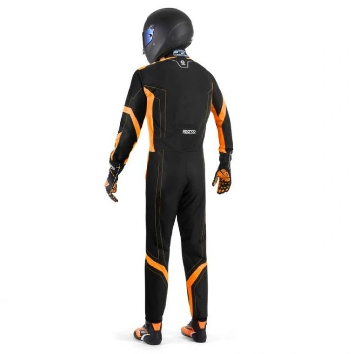 Sparco K48 Thunder Profesyonel Karting Tulumu Turuncu XS