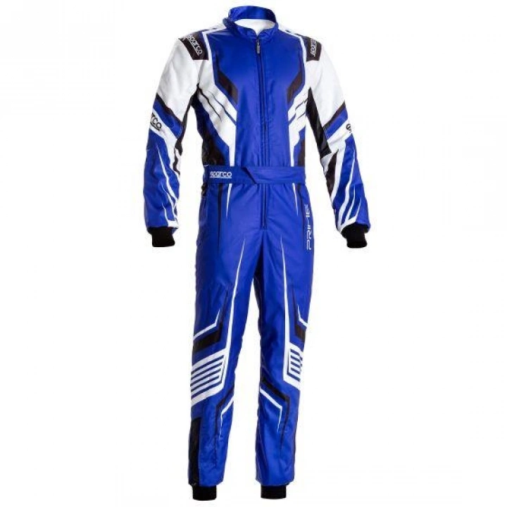 SPARCO Prime K Fia Onaylı Karting Çocuk Tulumu 140 Beden Mavi
